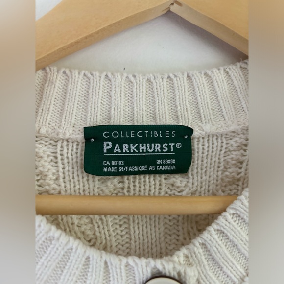 VINTAGE | Parkhurst knit sweater*made in Canada | size large - Picture 3 of 5